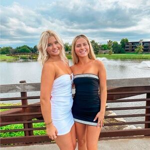 White dress